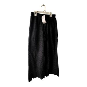Kyla Seo by caiteandkyla eyelet wide leg pants size M